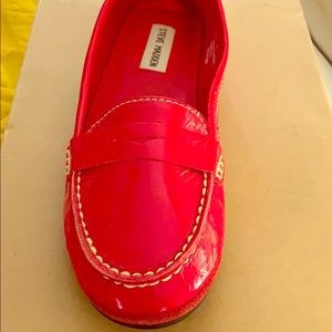 Steve Madden Red Patent Flats